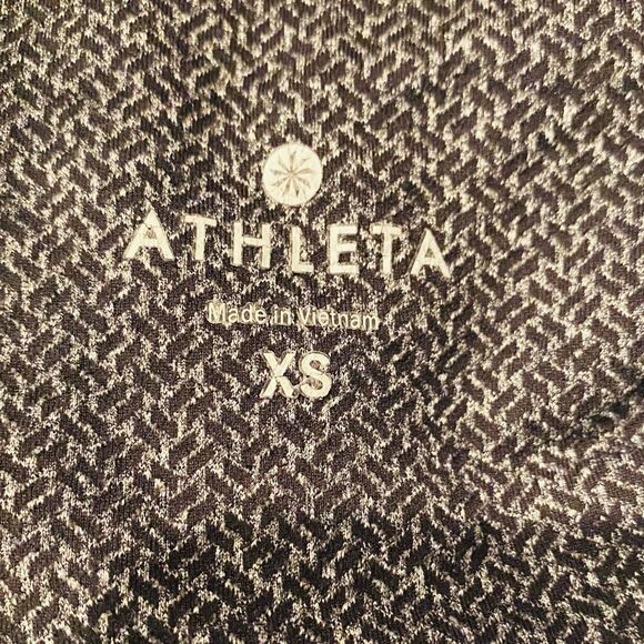 Athleta Herringbone Criss Cross Power Up 7/8 Leggings Size XS - Picture 6 of 8